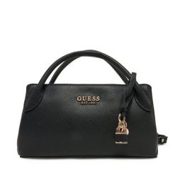 Torebka Guess. Czarne torebki klasyczne Guess, z aplikacjami, bez dodatków. Za 329.99 zł.