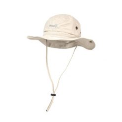 Kapelusz turystyczny Sondra: ochrona i styl podczas Twojej przygody. Brązowe kapelusze Izas, bez wzorów. Za 182.57 zł.