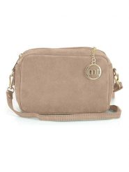 Mia Tomazzi Skórzana torebka "Vittadini" w kolorze szarobrązowym - 23 x 16 x 11 cm rozmiar: onesize. Brązowe torby na ramię Mia Tomazzi, bez wzorów, z materiału, na ramię, bez dodatków. Za 217.99 zł.