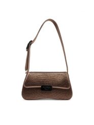 Emporio Armani Torebka EW001014 AF15442 U6165 Brązowy. Brązowe torebki klasyczne Emporio Armani, bez wzorów, ze skóry, bez dodatków. Za 719.99 zł.