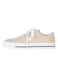 Converse Skórzane sneakersy "One Star Pro" w kolorze beżowym rozmiar: 44. Brązowe trampki Converse, bez wzorów, ze skóry, bez zapięcia. Za 167.67 zł.