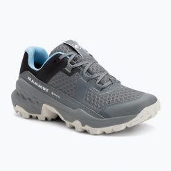 Buty turystyczne damskie Mammut Girun II Low GTX. Szare trekkingi Mammut, z gore-texu, trekkingowe. Za 509.99 zł.