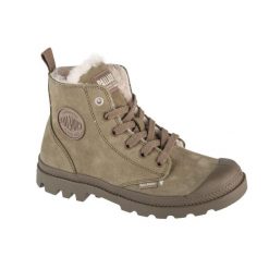 Buty sportowe Sneakersy damskie, Pampa Hi Zip WL. Zielone obuwie sportowe Palladium, bez zapięcia, trekkingowe. Za 549.99 zł.