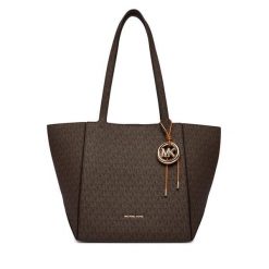 Torebka MICHAEL Michael Kors. Brązowe torebki klasyczne MICHAEL Michael Kors, bez wzorów, bez dodatków. Za 1,539.00 zł.
