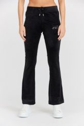 JUICY COUTURE Czarne damskie spodnie dresowe Lisa Regal, Rozmiar XS. Czarne spodnie dresowe Juicy Couture, s, bez wzorów, z dresówki. W wyprzedaży za 319.99 zł.