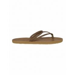 Sandały damskie Protest Prthumble. Brązowe sandały Protest, bez wzorów, eleganckie, bez obcasa, bez zapięcia. Za 73.99 zł.