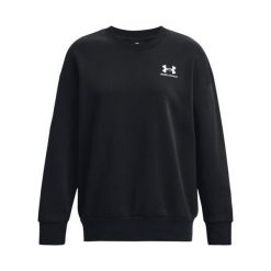 Bluza damska Under Armour Essential Flc OS Crew. Białe bluzy sportowe Under Armour, l, bez wzorów, bez kaptura. Za 276.50 zł.