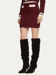 Guess Spódnica mini W6BD48 Z1763 Bordowy Regular Fit. Czerwone spódnice Guess, m, z aplikacjami, mini. Za 434.99 zł.