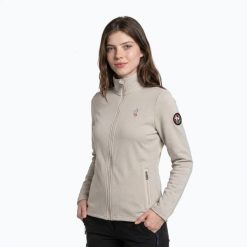 Bluza polarowa damska Aulp Debby. Białe bluzy Aulp, s, bez wzorów, z elastanu, bez kaptura. Za 139.99 zł.