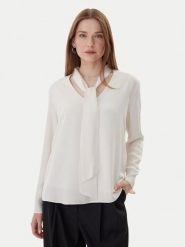 Armani Exchange Bluzka XW000732 AF16122 U1003 Écru Loose Fit. Bluzki Armani Exchange, l, bez wzorów, z wiskozy, bez kołnierzyka, bez ramiączek. Za 559.99 zł.