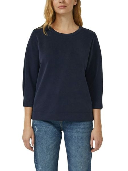 S.Oliver Bluza w kolorze granatowym rozmiar: 38. Niebieskie bluzy S.Oliver, s, bez wzorów, bez kaptura. Za 154.95 zł.