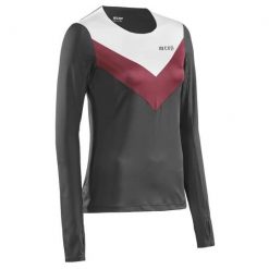 Koszulka sportowa z długim rękawem CEP Chevron damska. Białe koszulki sportowe CEP, bez wzorów, bez ramiączek, na fitness i siłownię. Za 219.00 zł.