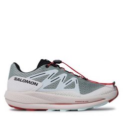 Buty do biegania Salomon. Zielone obuwie sportowe Salomon, bez zapięcia, do biegania. Za 369.99 zł.