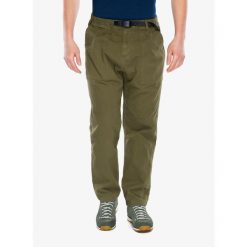 Spodnie bawełniane Gramicci Loose Tapered Ridge Pant. Zielone spodnie sportowe GRAMICCI, bez wzorów, z bawełny, trekkingowe. Za 387.99 zł.