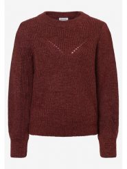 More & More Sweter w kolorze brązowym rozmiar: 42. Brązowe swetry More & More, bez wzorów, ze splotem, bez ramiączek. Za 115.95 zł.