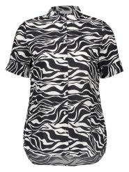 Eterna Koszula - Regular fit - w kolorze biało-czarnym rozmiar: 36. Białe koszule Eterna, bez wzorów, z bawełny, bez kołnierzyka, bez ramiączek. Za 158.95 zł.