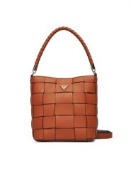 Guess Torebka Maylee HWWG96 61030 Brązowy. Brązowe torebki klasyczne Guess, z aplikacjami, ze skóry, bez dodatków. Za 639.99 zł.