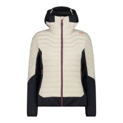 Kurtka damska turystyczna CMP 34Z2486. Białe kurtki narciarskie CMP, s, bez wzorów, bez kaptura, narciarskie. Za 614.00 zł.