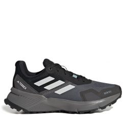 Buty do biegania adidas. Czarne obuwie sportowe Adidas, bez zapięcia, do biegania, Adidas Terrex. Za 429.99 zł.