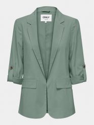 ONLY Marynarka Aris 15310839 Zielony Loose Fit. Zielone marynarki i żakiety Only, bez wzorów, z wiskozy. Za 149.99 zł.