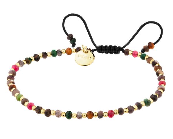 Bransoletka z mosiądzu pozłacana z tygrysim okiem. Bransoletki Artelioni, pozłacane. Za 124.00 zł.