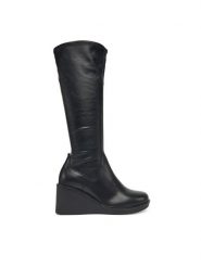 Vagabond Shoemakers Kozaki Deena 5832-202-20 Czarny. Czarne kozaki Vagabond Shoemakers, ze skóry, bez obcasa, na koturnie, bez zapięcia. Za 899.99 zł.