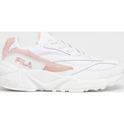 Fila - Buty Venom. Białe obuwie sportowe Fila, z gumy, bez zapięcia. W wyprzedaży za 339.90 zł.