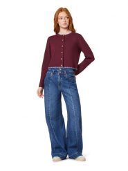 Scotch & Soda Kardigan w kolorze bordowym rozmiar: M. Czerwone kardigany Scotch & Soda, m, bez wzorów. Za 229.95 zł.