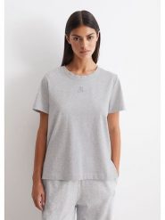 Marc O´Polo Bodywear Koszulka w kolorze szarym rozmiar: M. Szare koszulki polo m, bez wzorów, z bawełny, bez kołnierzyka, bez ramiączek. Za 97.95 zł.