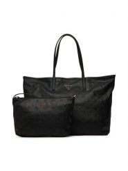 Guess Torebka Victtoria HWPG95 14290 Czarny. Czarne shopper Guess, z aplikacjami, ze skóry, bez dodatków. Za 714.99 zł.