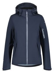 Icepeak Kurtka softshellowa "Bathgate" w kolorze granatowym rozmiar: 38. Niebieskie kurtki sportowe Icepeak, m, bez wzorów, bez kaptura, outdoorowe. Za 232.95 zł.