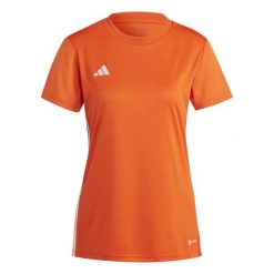 Koszulka damska adidas Tabela 23 Jersey. Białe bluzki Adidas, l, bez wzorów, z jersey, sportowe, bez kołnierzyka, bez ramiączek. Za 65.00 zł.