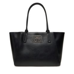Torebka Gino Rossi. Czarne torebki klasyczne Gino Rossi, bez wzorów, bez dodatków. Za 329.99 zł.
