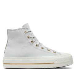 Trampki Converse. Szare trampki Converse, bez wzorów, bez zapięcia. Za 419.99 zł.