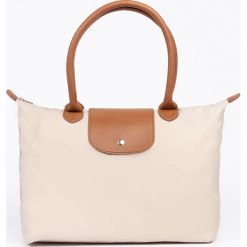 Torba shopper tekstylna. Portfele Greenpoint, bez wzorów, z poliesteru, bez dodatków. Za 29.99 zł.