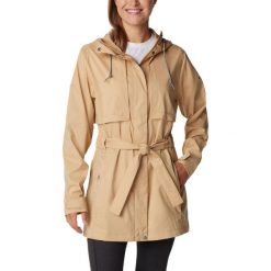 Płaszcz przeciwdeszczowy damski Columbia Pardon My Trench II Rain. Brązowe płaszcze Columbia, m, bez wzorów, z poliesteru, bez kaptura. Za 488.00 zł.