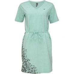 Damska sukienka Loap Aurora Grn Green. Czarne sukienki LOOP, bez wzorów, sportowe, bez kołnierzyka, bez ramiączek, sportowe. Za 76.15 zł.