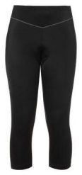 Legginsy kolarskie damskie Vaude Active 3/4. Czarne legginsy Vaude, xs, bez wzorów. Za 233.05 zł.