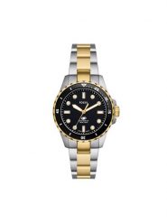 Fossil Zegarek Blue ES5349 Złoty. Żółte, analogowe zegarki Fossil, złote. Za 979.99 zł.