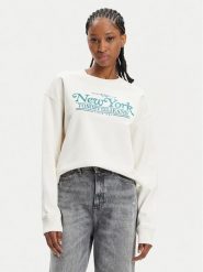 Tommy Jeans Bluza Varsity DW0DW17786 Écru Boxy Fit. Bluzy Tommy Jeans, xl, bez wzorów, z bawełny, bez kaptura. Za 279.99 zł.