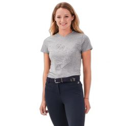 Koszulka damska Gaze Jazzie. Szare koszulki sportowe GAZE, bez wzorów, prążkowane, bez ramiączek. Za 242.50 zł.