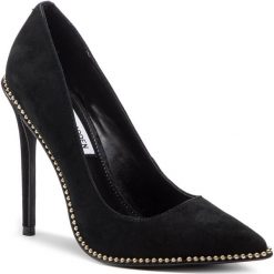 Szpilki STEVE MADDEN - Stellar SM11000380-03002-015 Black Suede. Czarne szpilki Steve Madden, bez wzorów, z materiału, bez obcasa, na obcasie, bez zapięcia. W wyprzedaży za 289.00 zł.