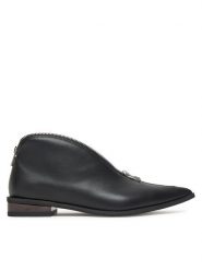 United Nude Botki Stacy Lo 109450116 Czarny. Czarne botki United Nude, bez wzorów, ze skóry, bez obcasa, na płaskiej podeszwie, bez zapięcia. Za 1,409.00 zł.