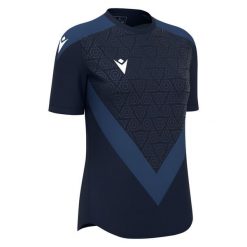 Damski jersey Macron Dryad. Niebieskie koszulki sportowe Macron, bez wzorów, z jersey, bez ramiączek, do piłki nożnej. Za 213.50 zł.