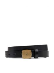 Calvin Klein Jeans Pasek Damski Casual Plaque Buckle 20Mm LV04K7007G Czarny. Czarne paski Calvin Klein Jeans, bez wzorów, z jeansu, casualowe. Za 139.99 zł.