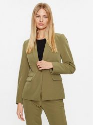 Bruuns Bazaar Marynarka Rubysus Alberte BBW3243 Zielony Regular Fit. Zielone marynarki i żakiety Bruuns Bazaar, bez wzorów, z syntetyku. Za 369.99 zł.
