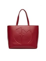 Eva Minge Torebka EO-ALLIE-LDA8224 Bordowy. Czerwone torebki klasyczne Eva Minge, bez wzorów, z materiału, bez dodatków. Za 399.99 zł.
