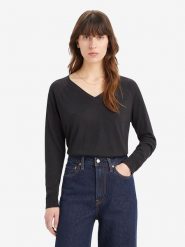 Levi's Sweter w kolorze czarnym rozmiar: M. Czarne swetry Levi's®, m, bez wzorów, bez ramiączek. Za 127.95 zł.