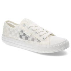 Białe Trampki Big Star Modne Buty Damskie. Białe trampki Big Star, bez wzorów, bez zapięcia. Za 129.00 zł.