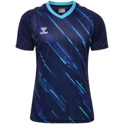 Koszulka Hummel Triumph. Niebieskie bluzki Hummel, bez wzorów, sportowe, bez kołnierzyka, bez ramiączek. Za 197.50 zł.